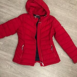 Tommy Hilfiger Red Quilted Jacket